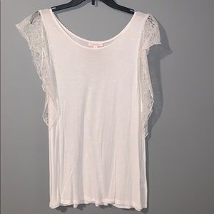 White LC Lauren Conrad Top